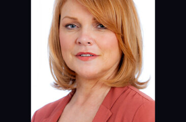Linda Duberley, journalist and presenter, by Robert James Taylor.